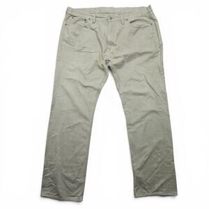 POLO RALPH LAUREN Khaki Classic Fit Chino Pants Mens 44T/36 Big Tall Prep Casual